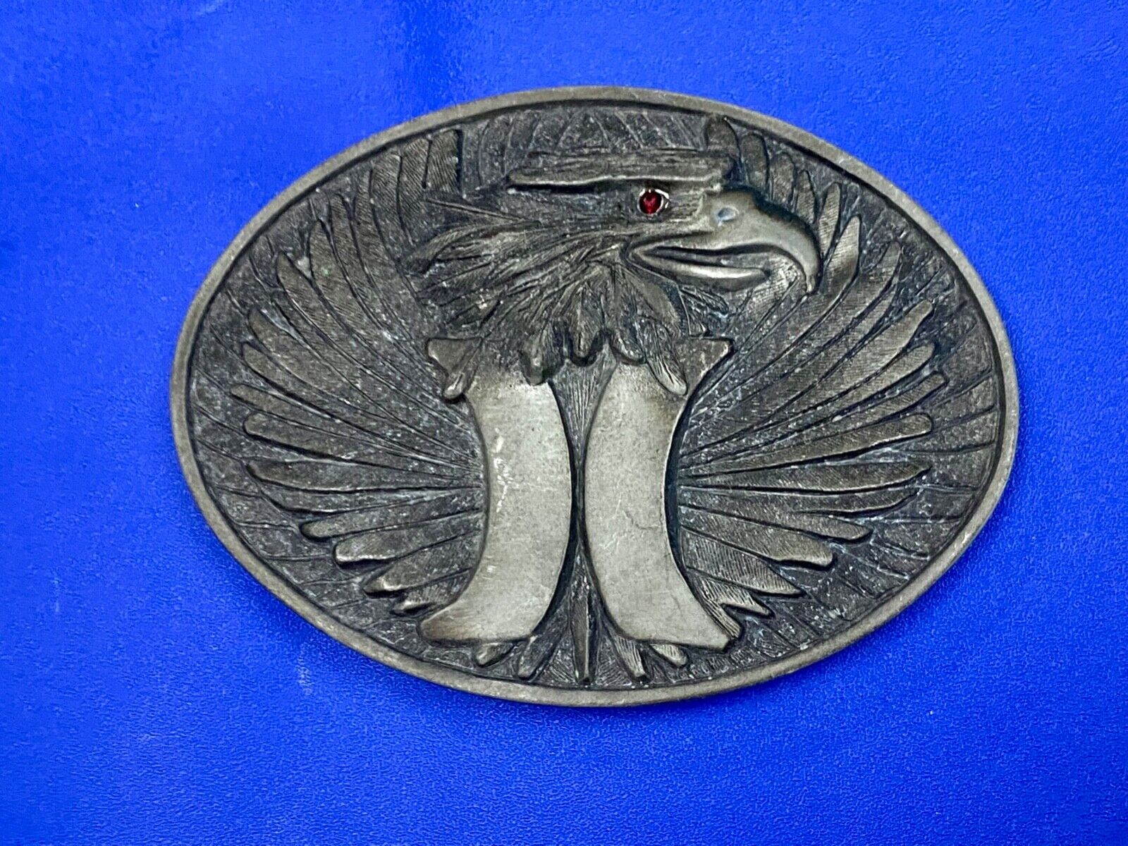 VERY COOL **HURLEY SKATEBOARDS** ACTION SPORTS Eagle RED EYE FASHION BELT BUCKLE