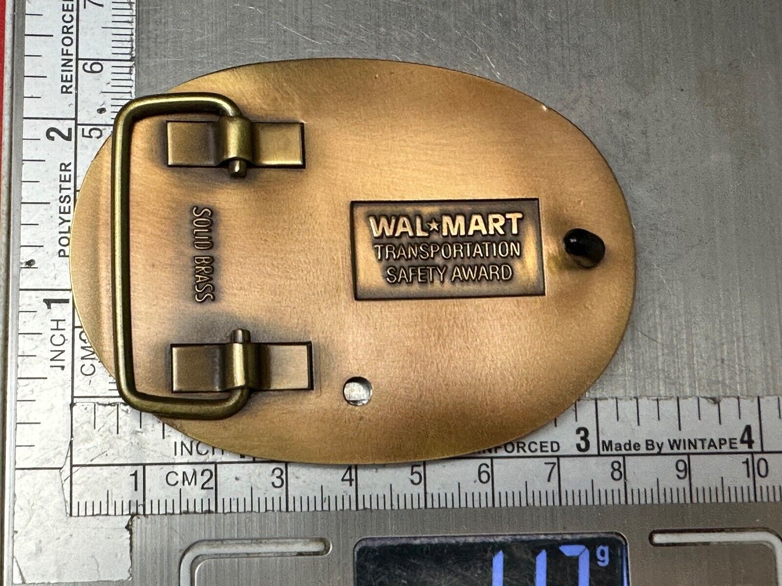 Through The Forrest Walmart Transportation Semi Drivers Safety Award Belt Buckle