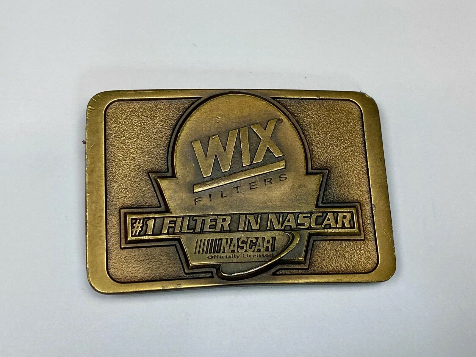 **Wix** The #1 Filter In Nascar Air & Oil Filters Company Belt Buckle