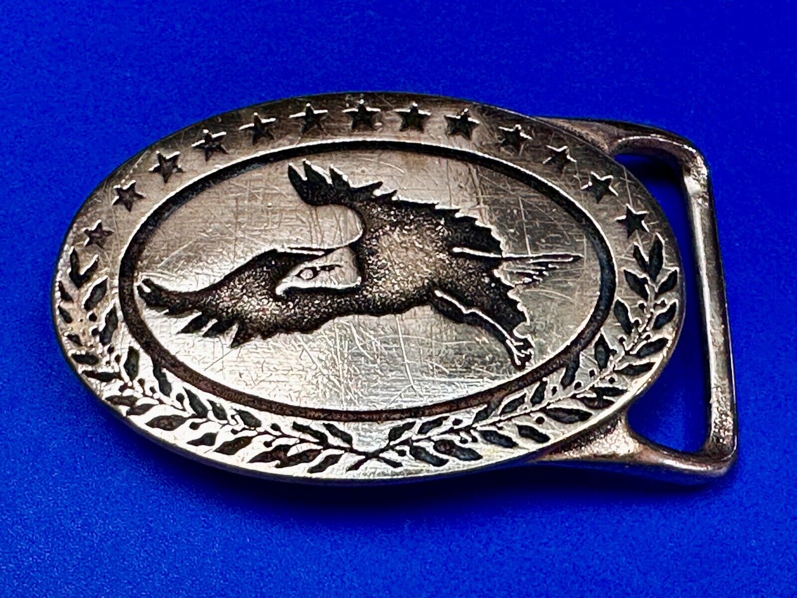 Tech Ether Guild The Eagle - Patriotic Vintage USA America Belt Buckle