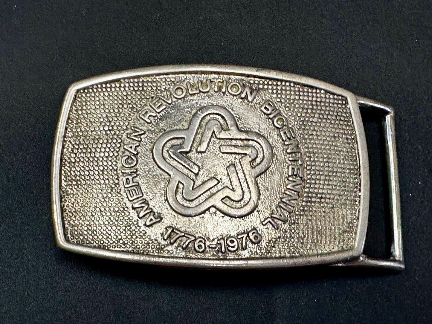 American Revolution Patriotic Bicentennial 200 Year Celebration Belt Buckle
