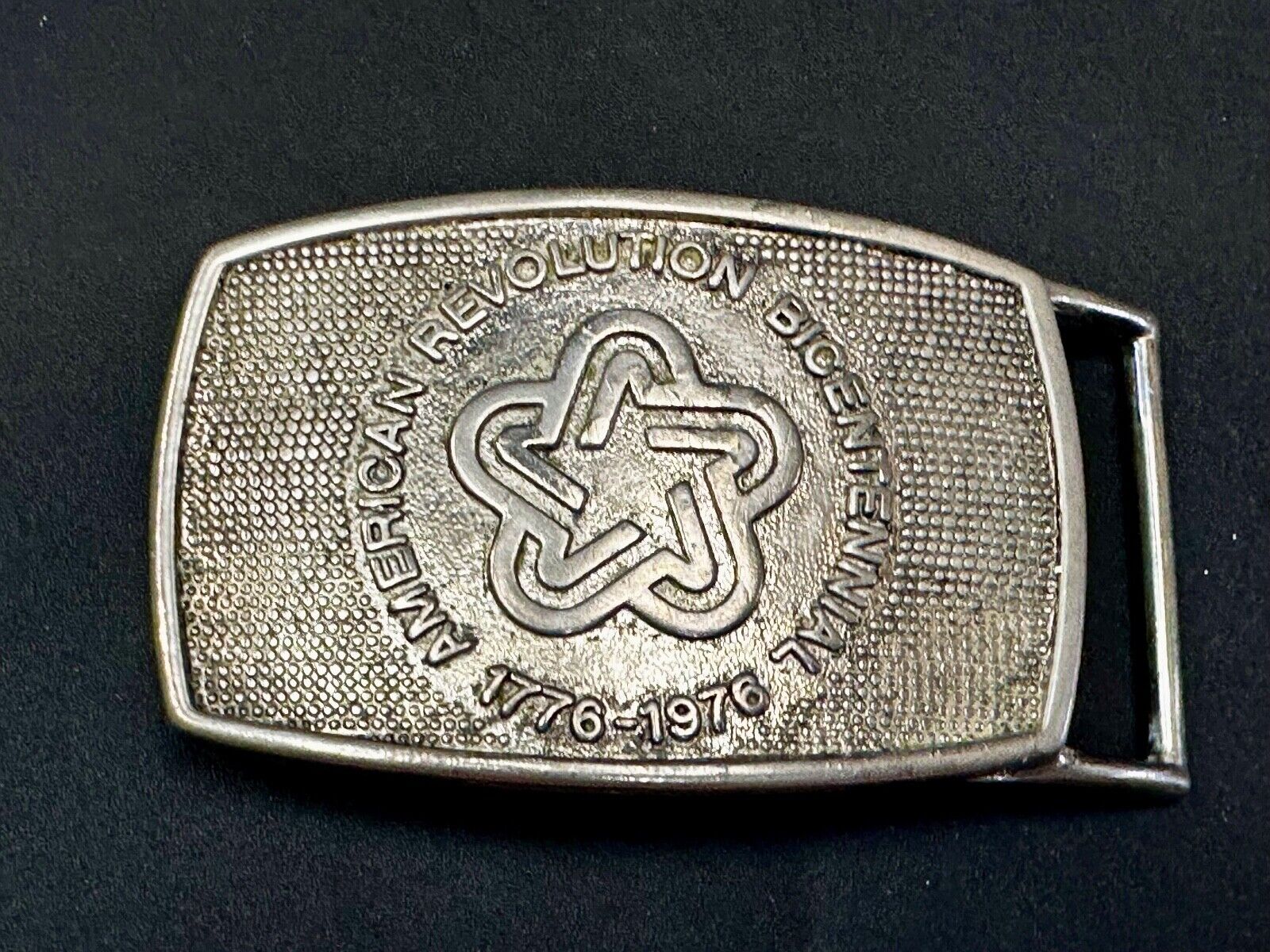 American Revolution Patriotic Bicentennial 200 Year Celebration Belt Buckle
