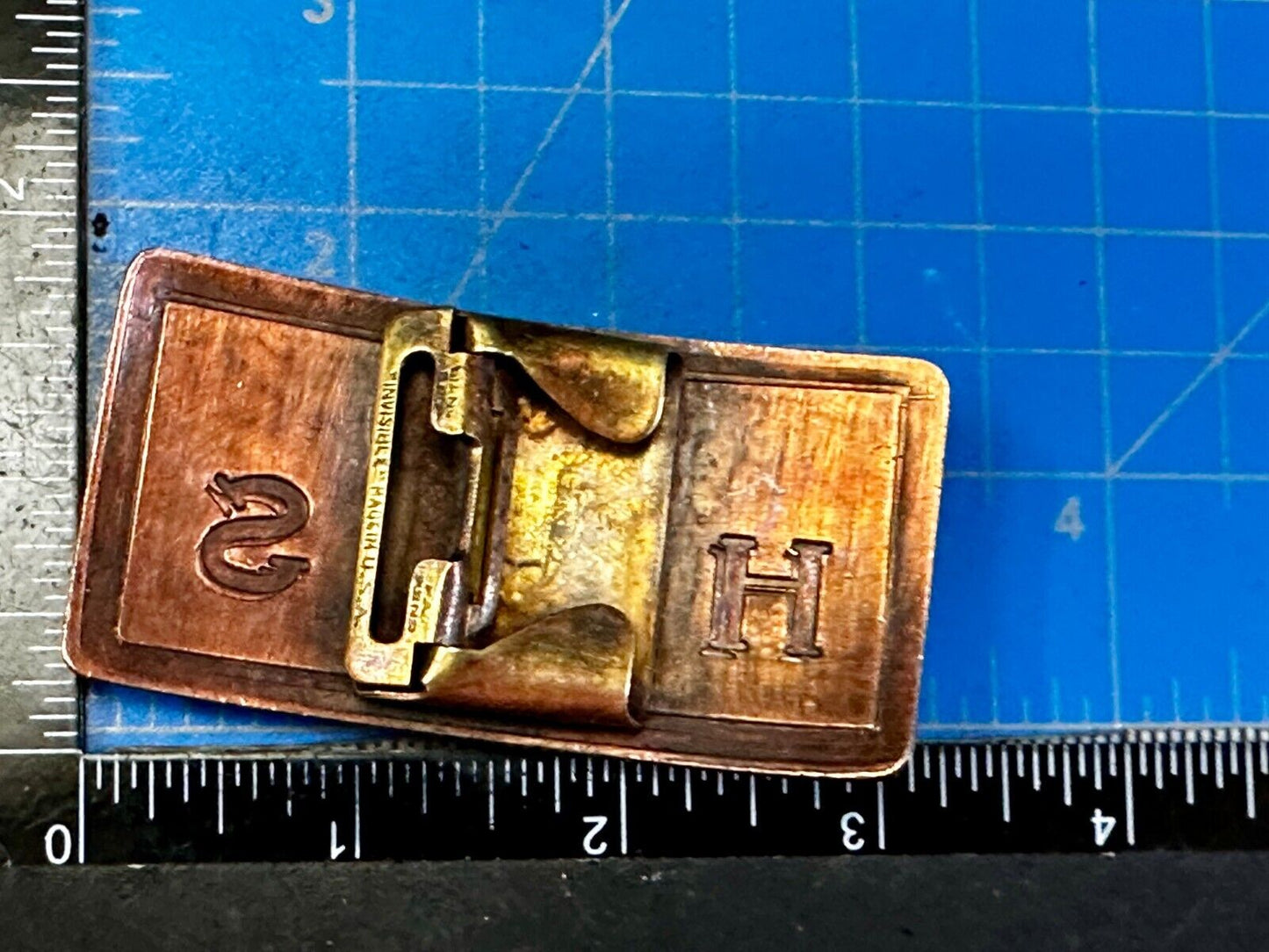 Tranquility High School Logo Seal Belt Buckle Invisible Made in USA