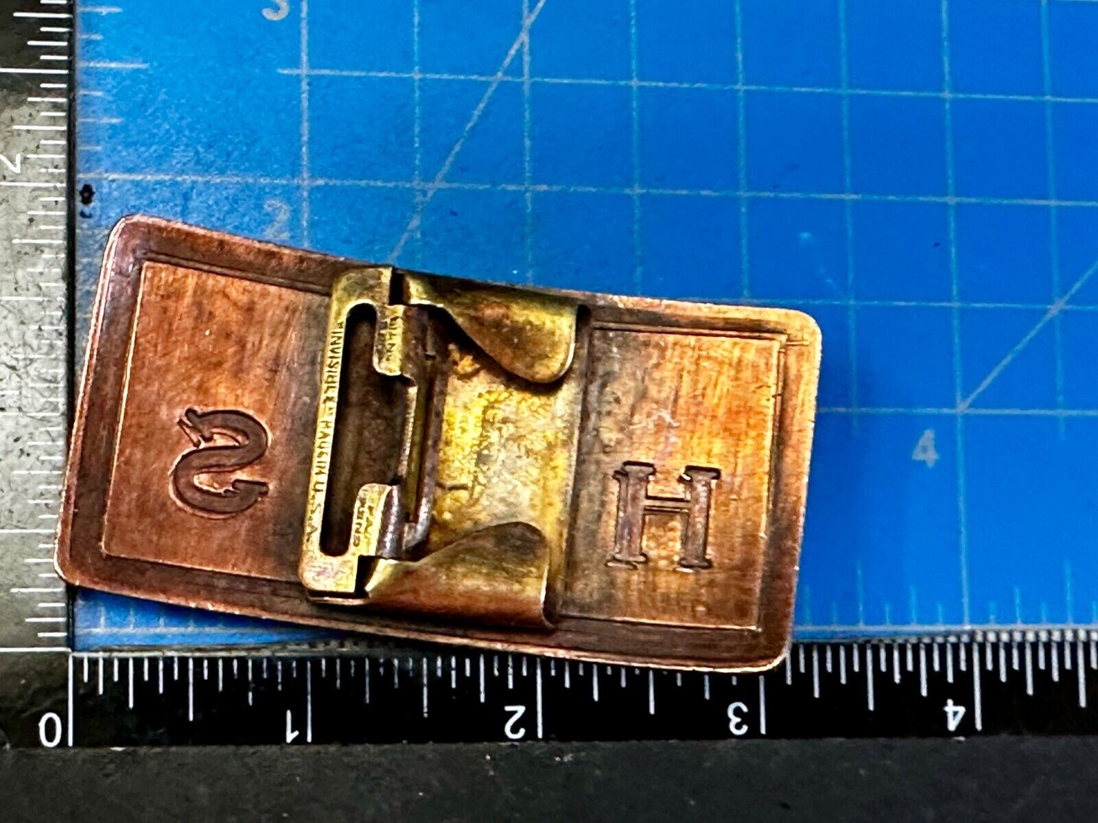 Tranquility High School Logo Seal Belt Buckle Invisible Made in USA
