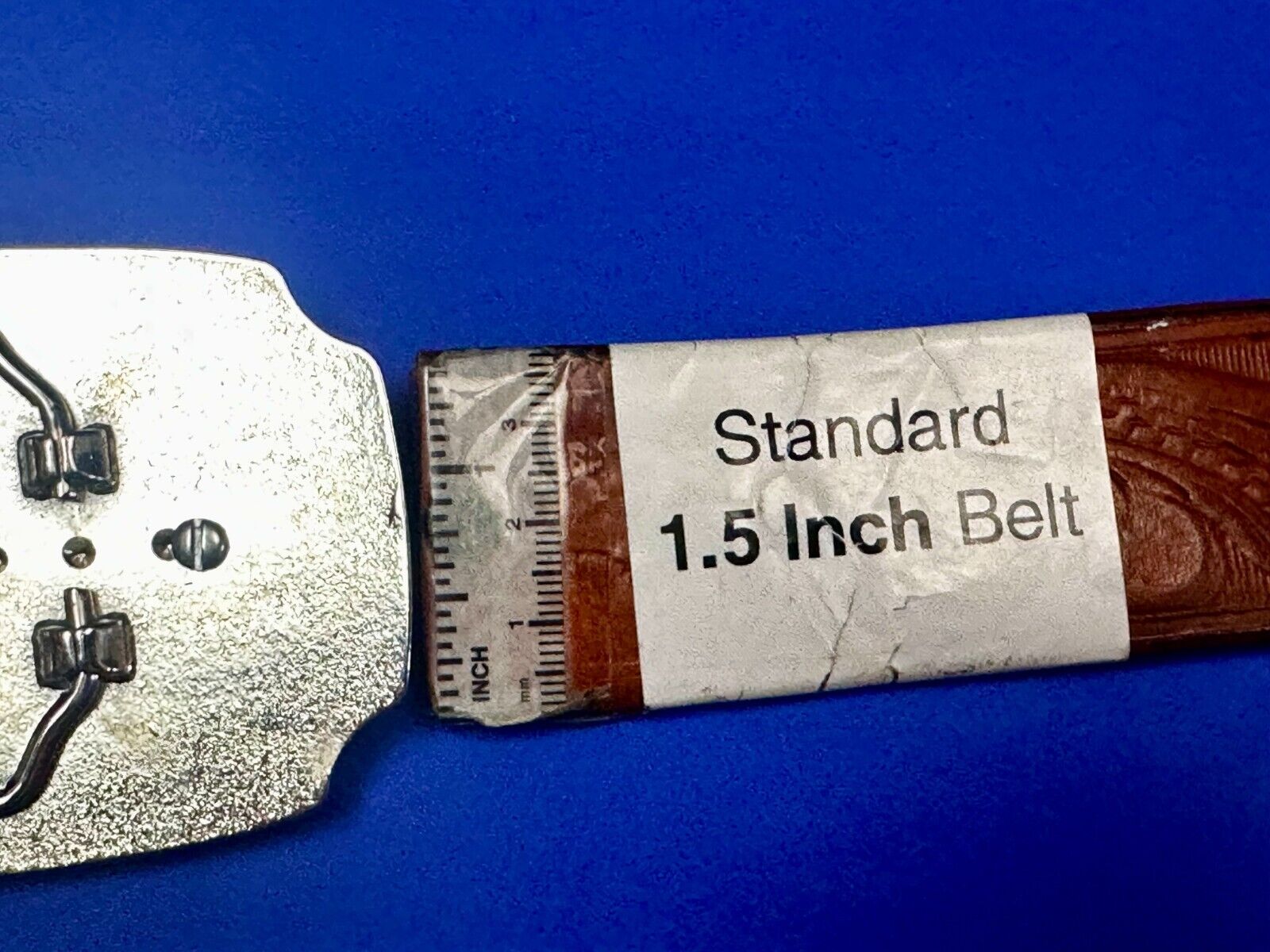 Horse Head Picture Belt Buckle - or blank for your dollar coin or 39mm stone!