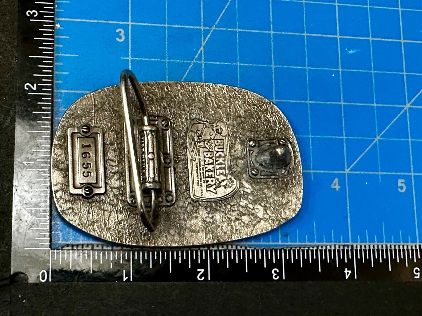 US Combat Veteran - Proud to have served our country Vintage Belt Buckle