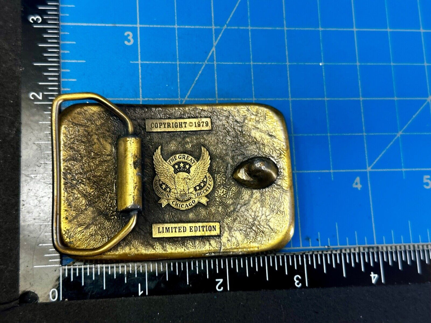 Toro Lawn Mowers, Golf Equipment Vintage 1979 The Great American Belt Buckle Co