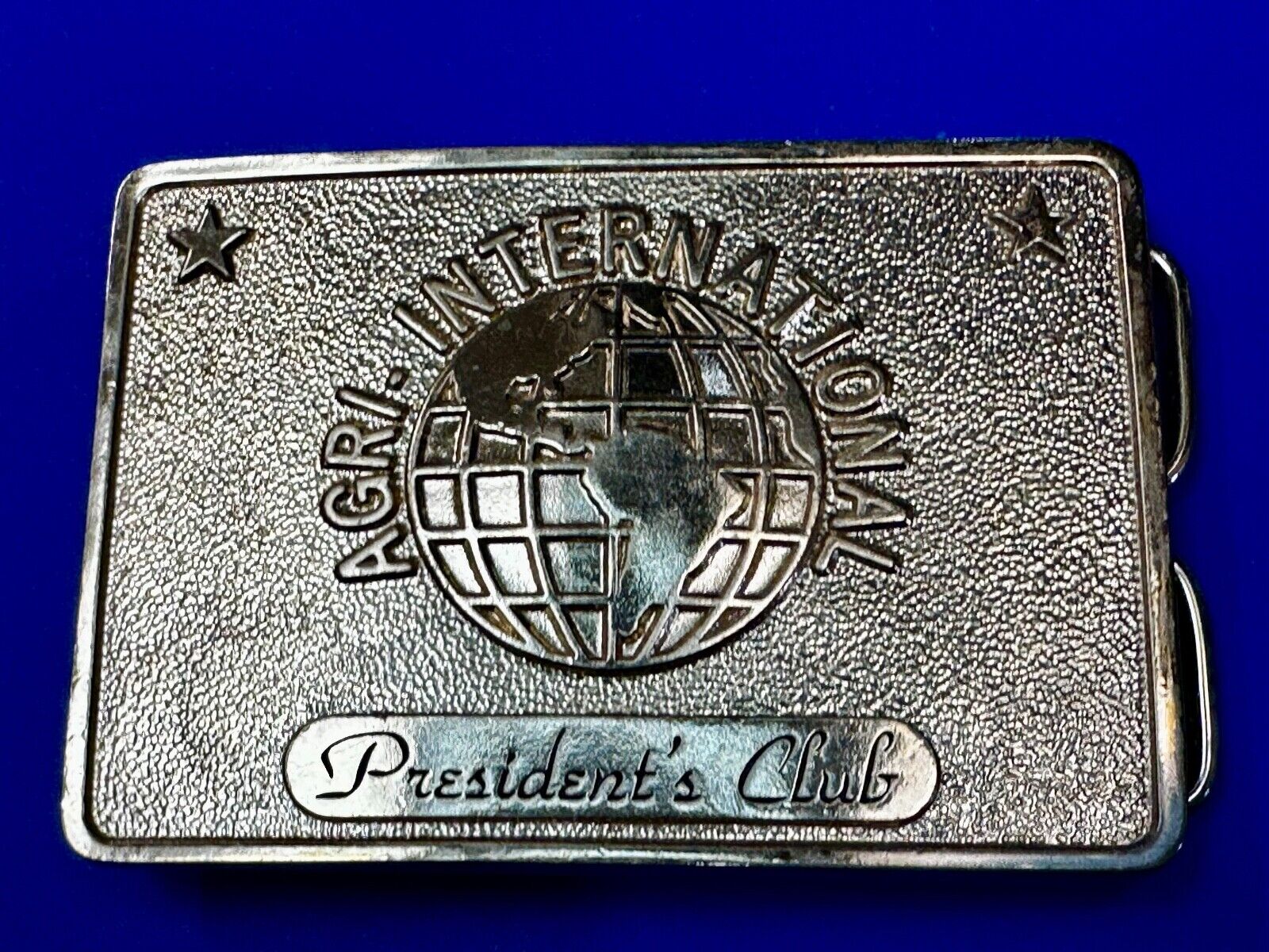 Agri International Inc Omaha NE Farming Presidents club Vintage 1978 Belt Buckle