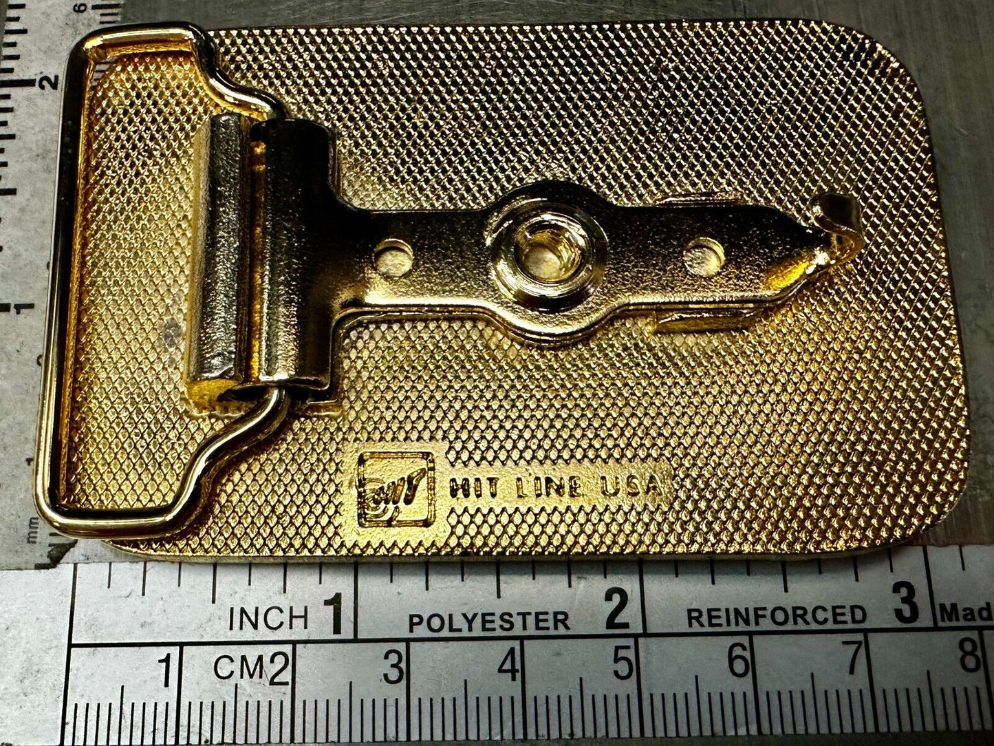 Vetco Offshore Oilfield Oil Drilling Gas Refinery Belt Buckle by Hit Line USA