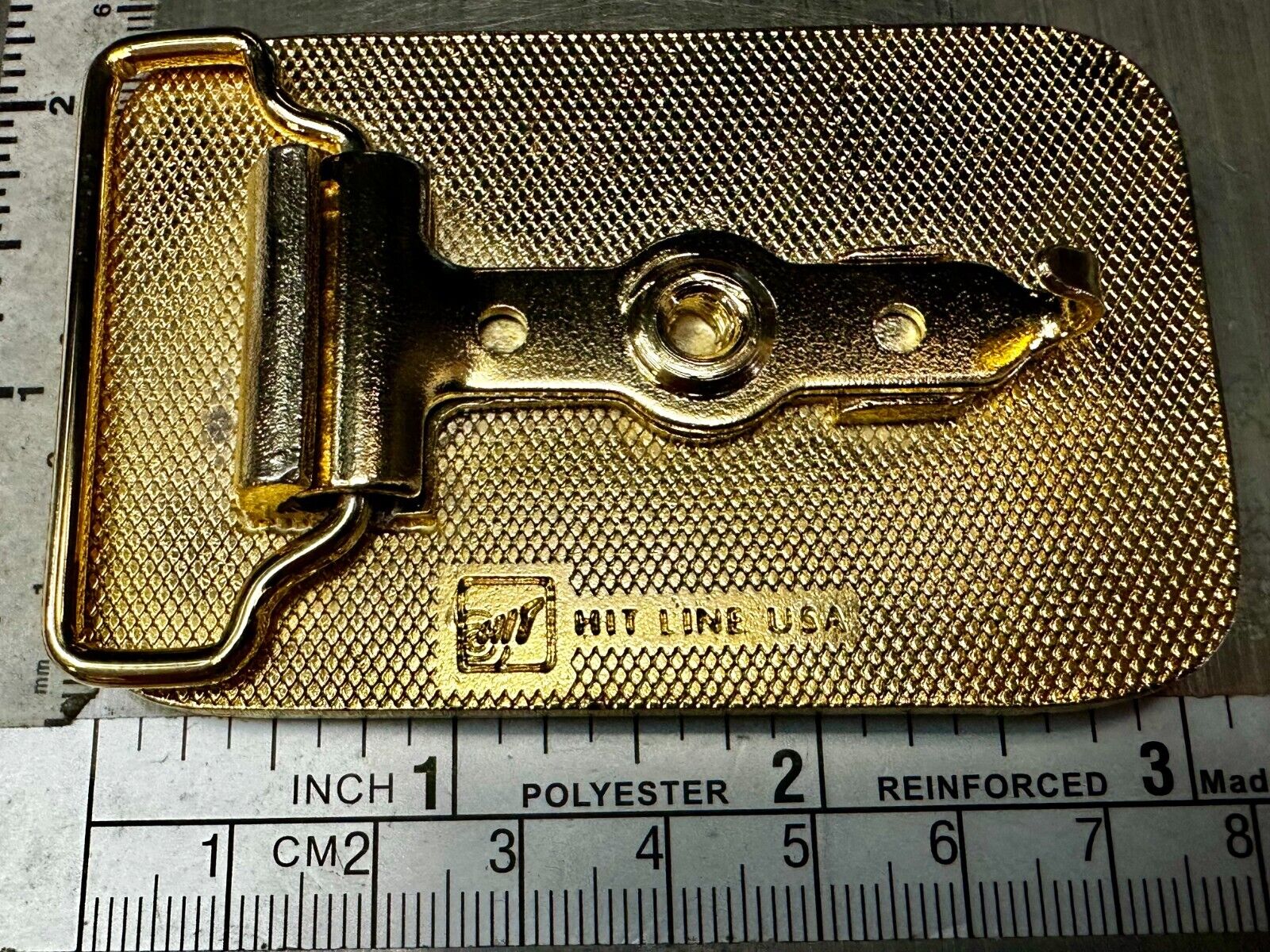 Vetco Offshore Oilfield Oil Drilling Gas Refinery Belt Buckle by Hit Line USA
