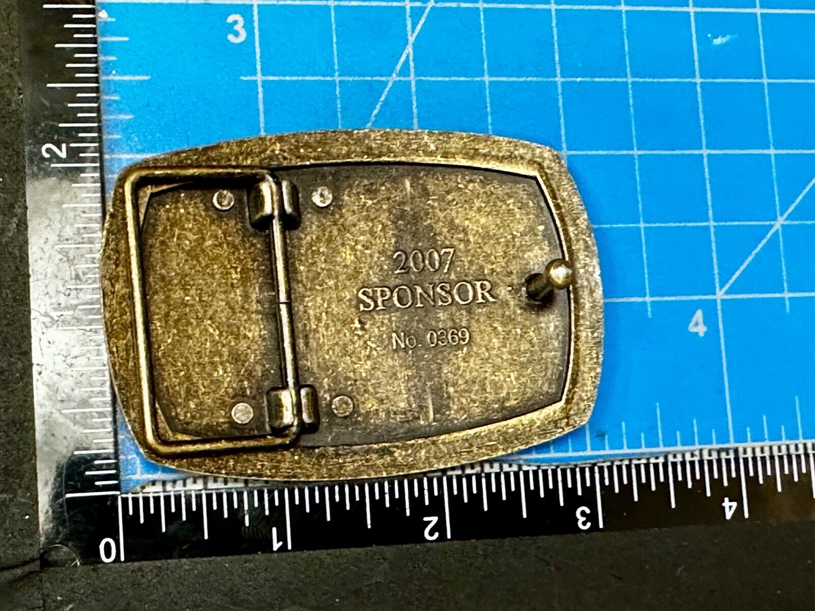The American Veterans Disabled for life Memorial Commemorative Belt Buckle