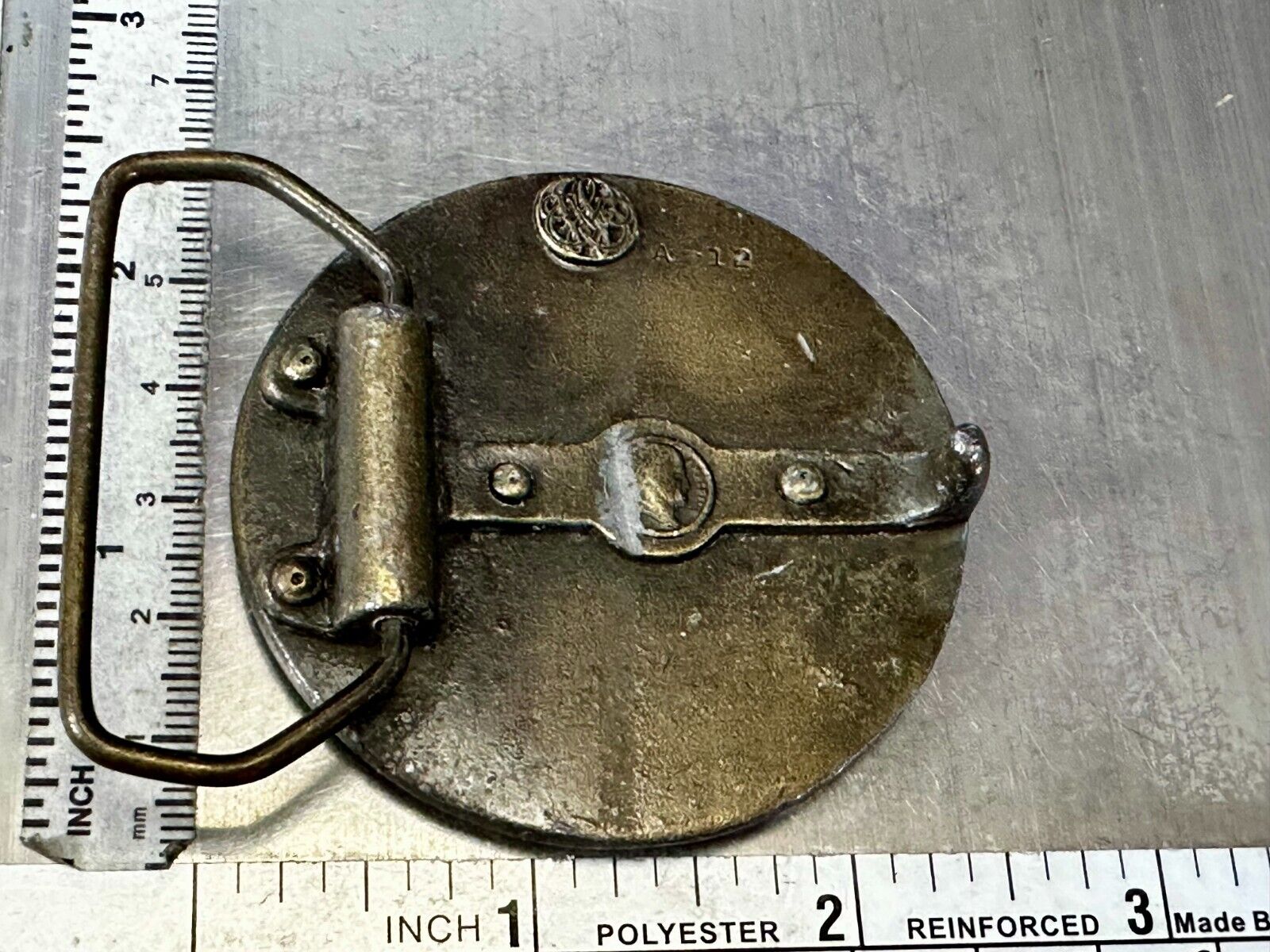 American Watchmakers Watch Parts Steampunk Gears Clock Round Belt Buckle