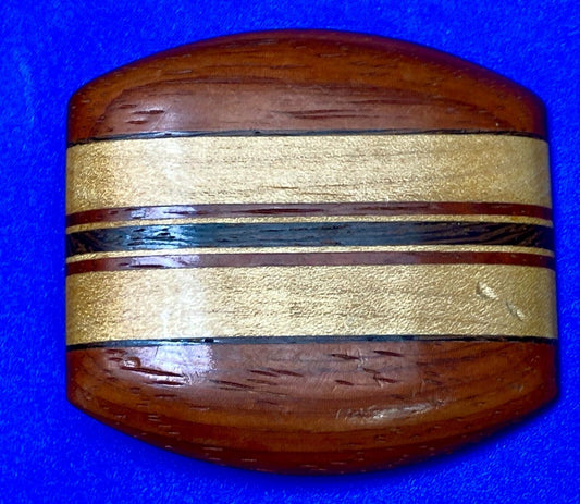 Beautiful Artisan Multi Layer Wooden Belt Buckle