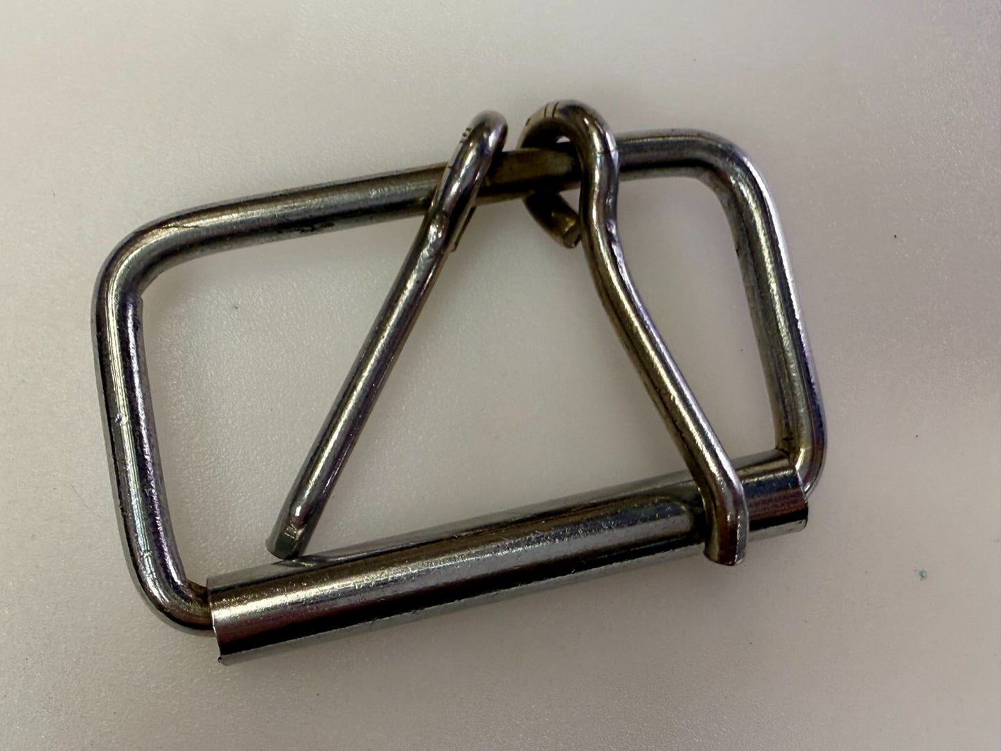 3" wide Double Prong Roller Silver Tone Replacement Uniform Belt Buckle