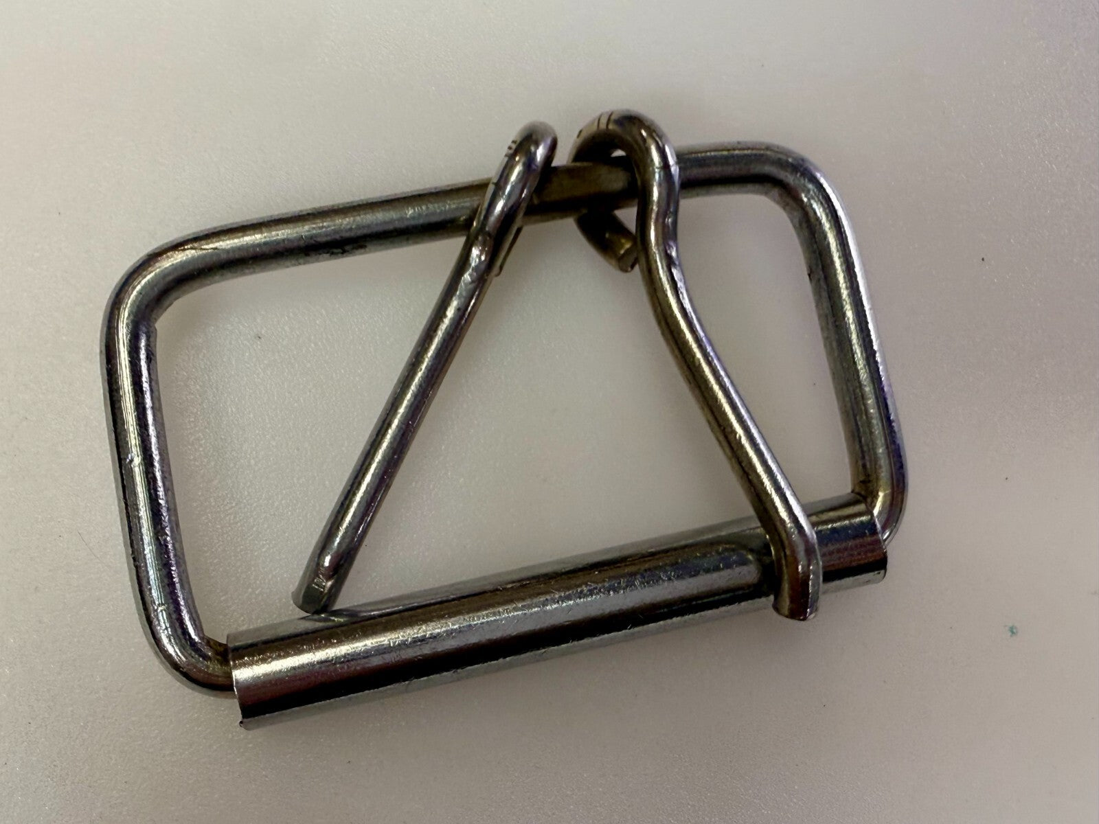 3" wide Double Prong Roller Silver Tone Replacement Uniform Belt Buckle