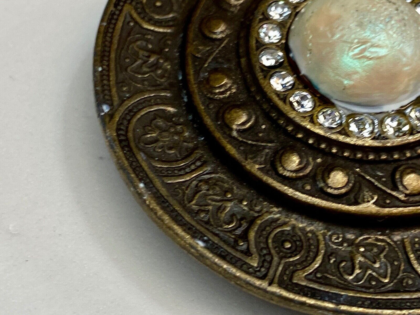 Very Rare!    VIntage RIBEL, Made in Italy belt buckle 