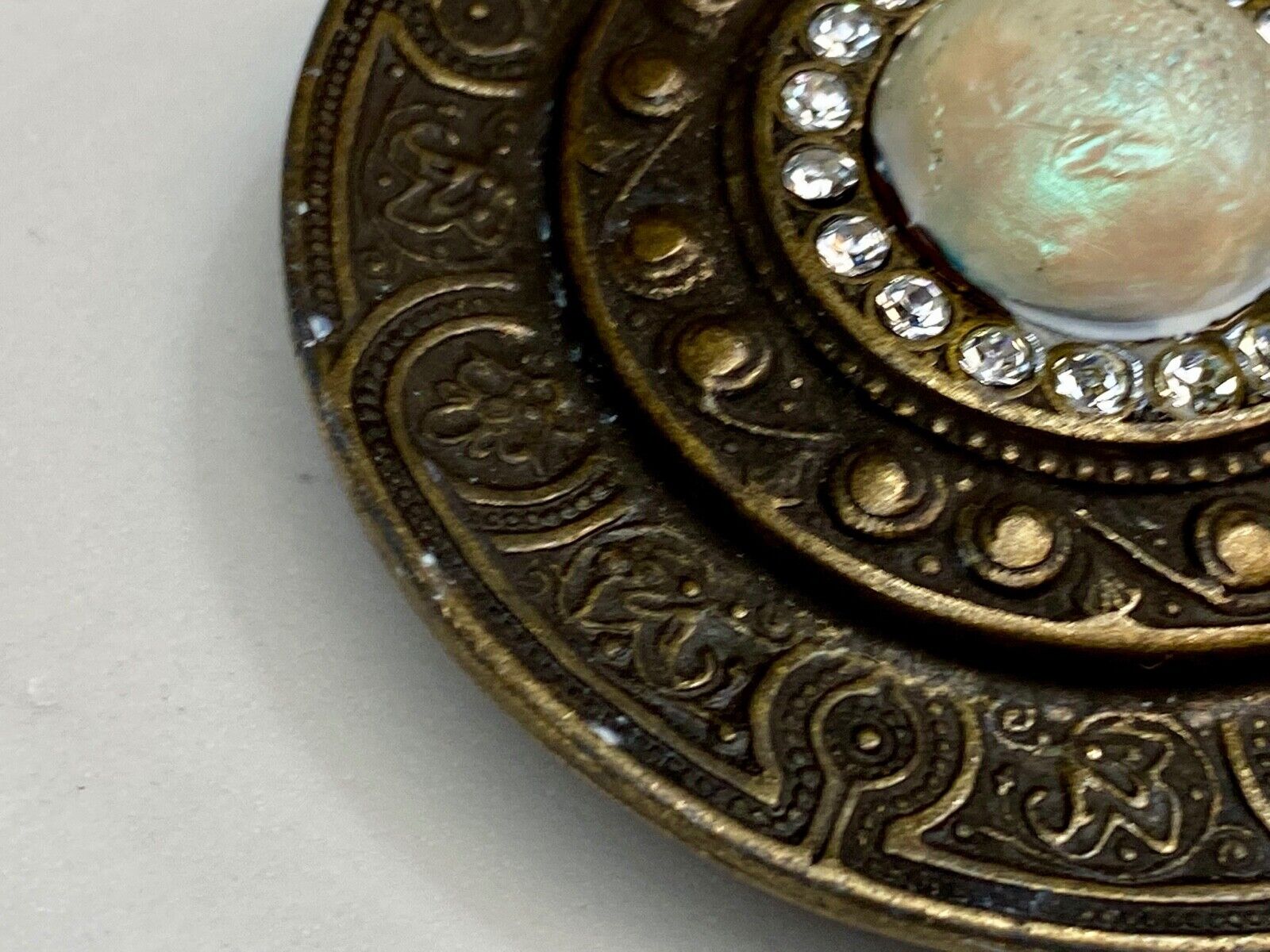 Very Rare!    VIntage RIBEL, Made in Italy belt buckle 
