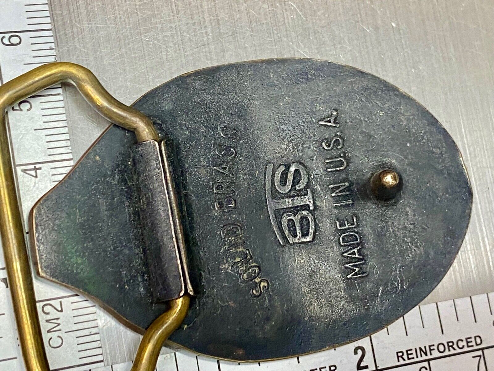 Tennis Racquet Racket Court Net Tennis Ball Vintage Solid Brass Belt Buckle  Bts