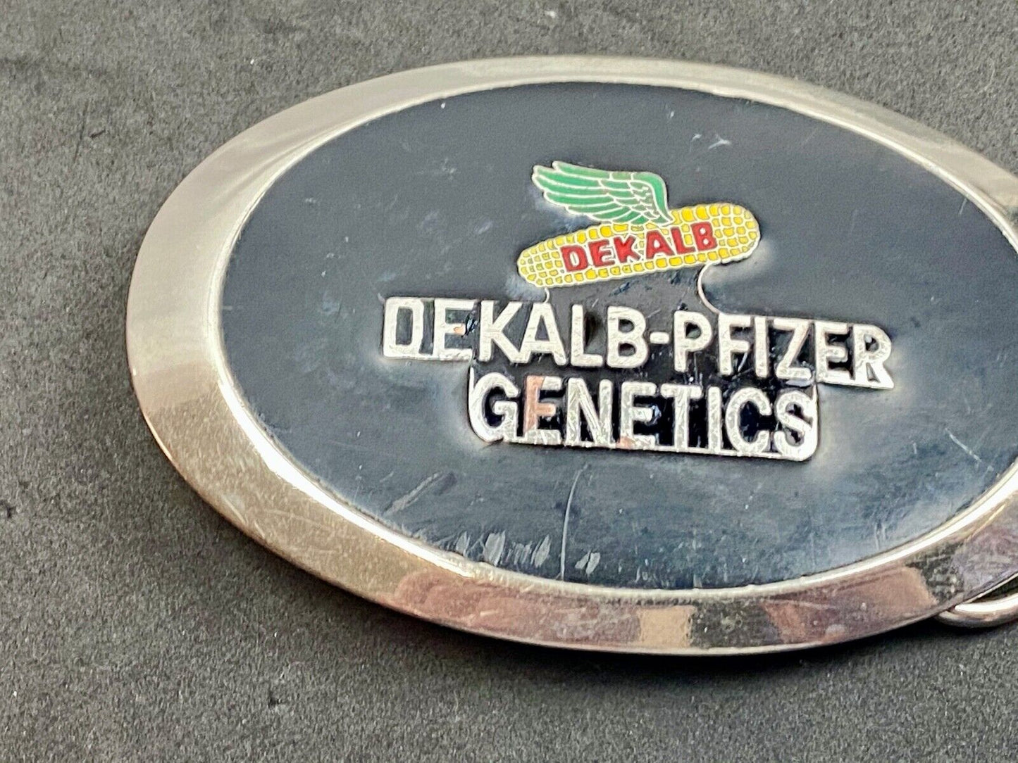 80's DeKalb Flying Corn Cob Pfizer Genetics Seed Hydrid Farm Ag Farming Farmer
