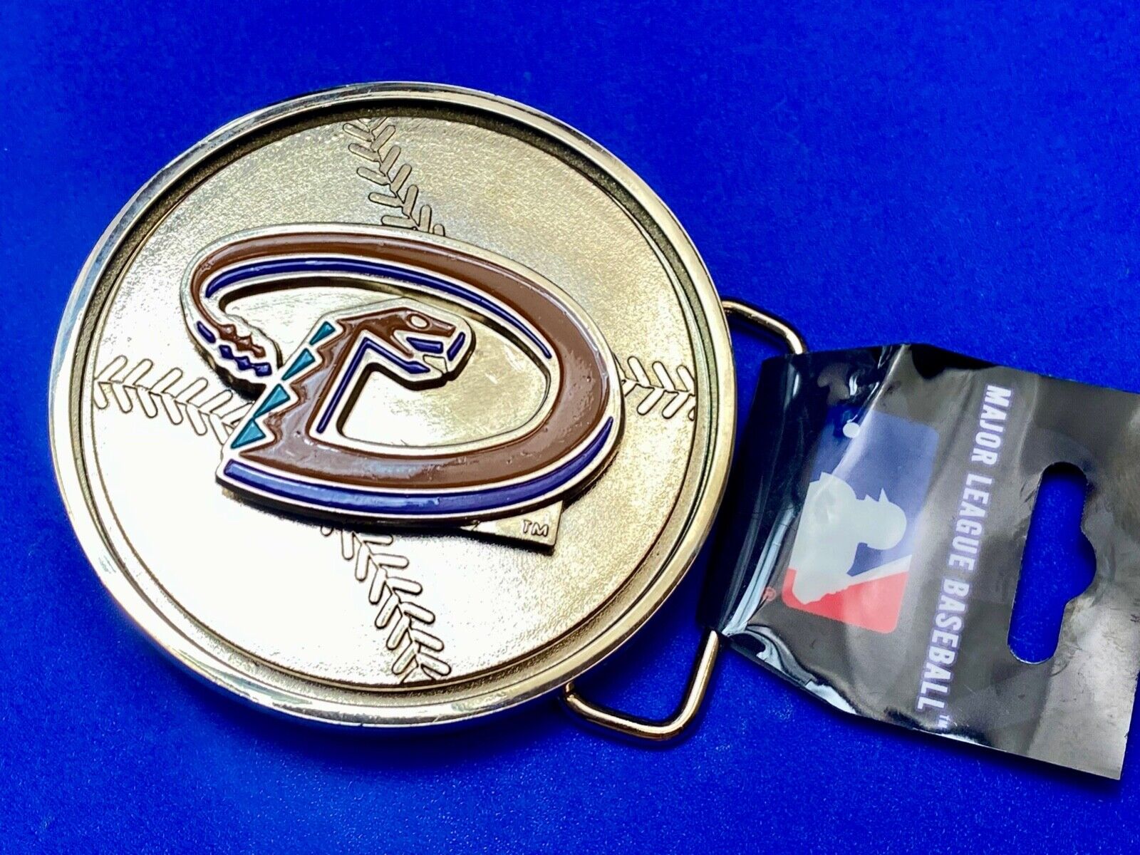 Arizona Diamondbacks MLB Baseball Team SPINNER Moving Belt Buckle - ultimate fan