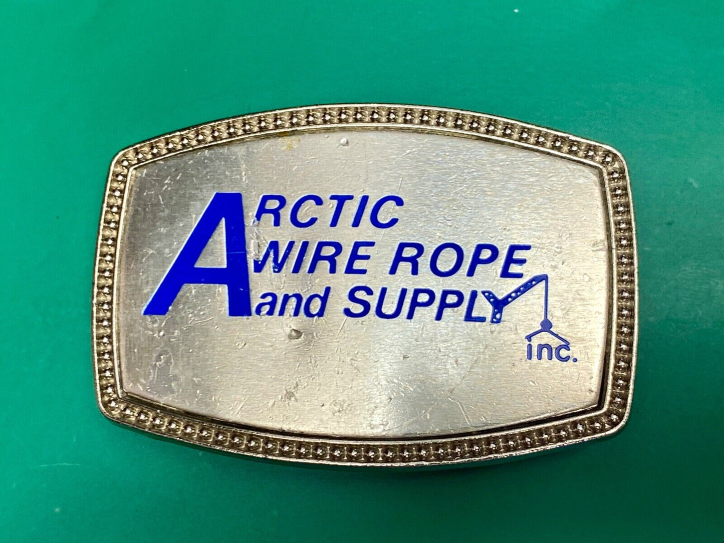 Arctic Wire rope and supply company Inc Company Alumine 4108 belt buckle