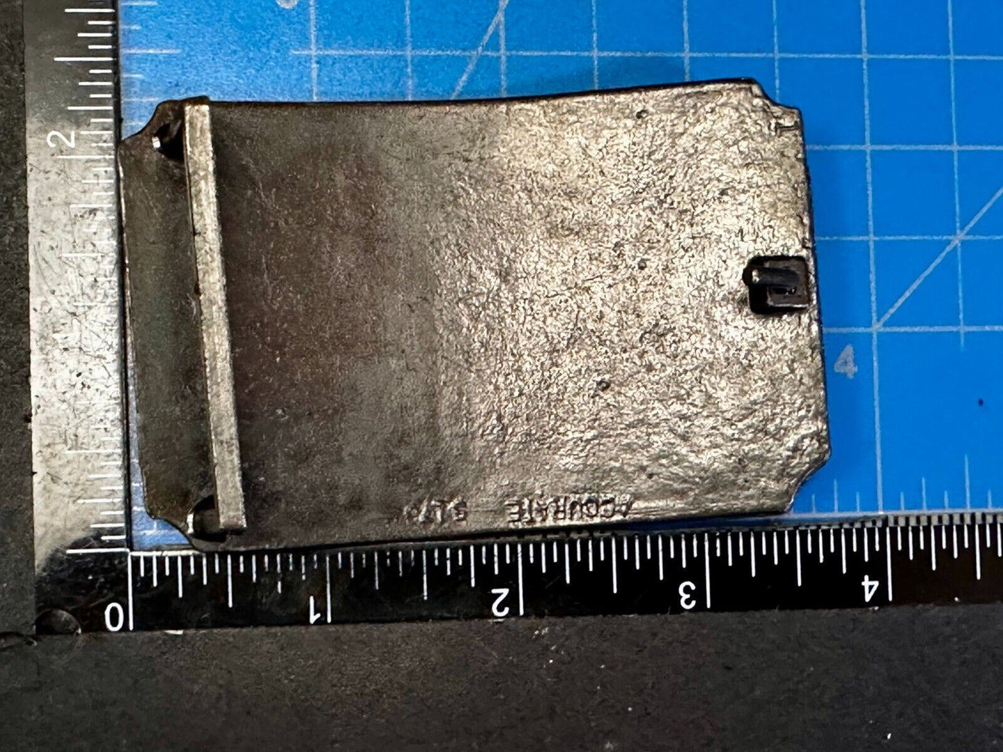 Union Pacific RR Wells Fargo & Co Train Steam Engine Locomotive Belt Buckle