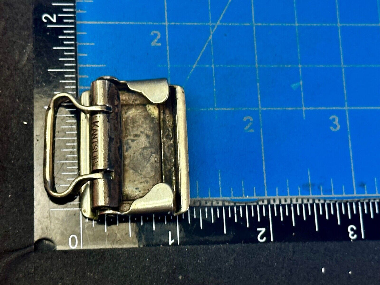 Art Deco Letter A Initial Monogram Belt Buckle by KantSlip