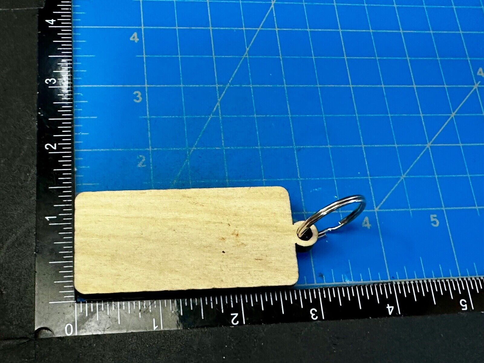 The Upside Down Promo Wood Keychain - Key Ring Chain