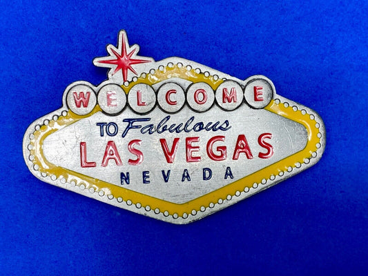 **Welcome To Fabulous Las Vegas Nevada  Souvenir Belt Buckle