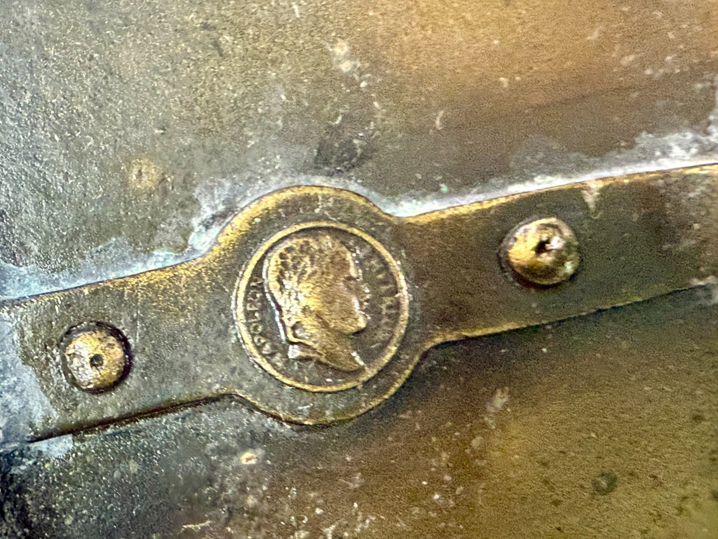 1904 St. Louis Exposition GERONIMO Native American Indian Bergamot Belt Buckle