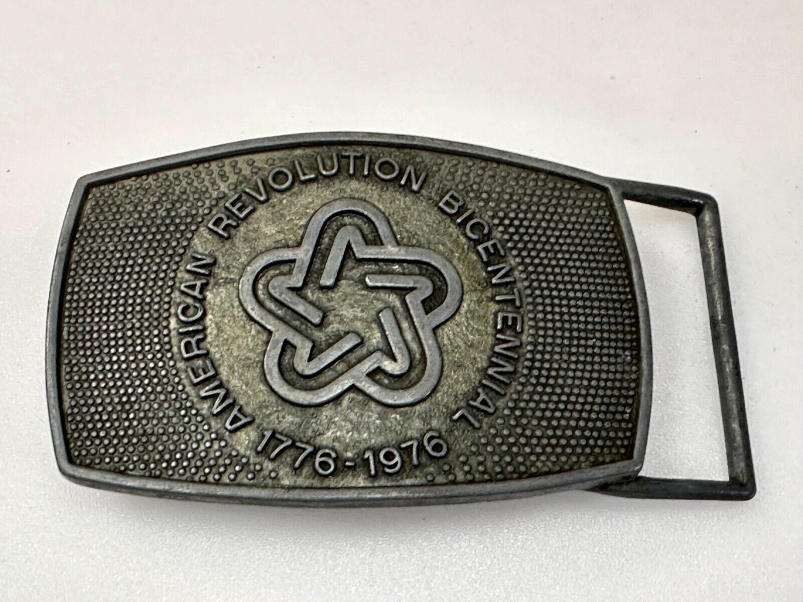 American Revolution Bicentennial Commemorative Belt Buckle by Lee.Co.Ny.Ny