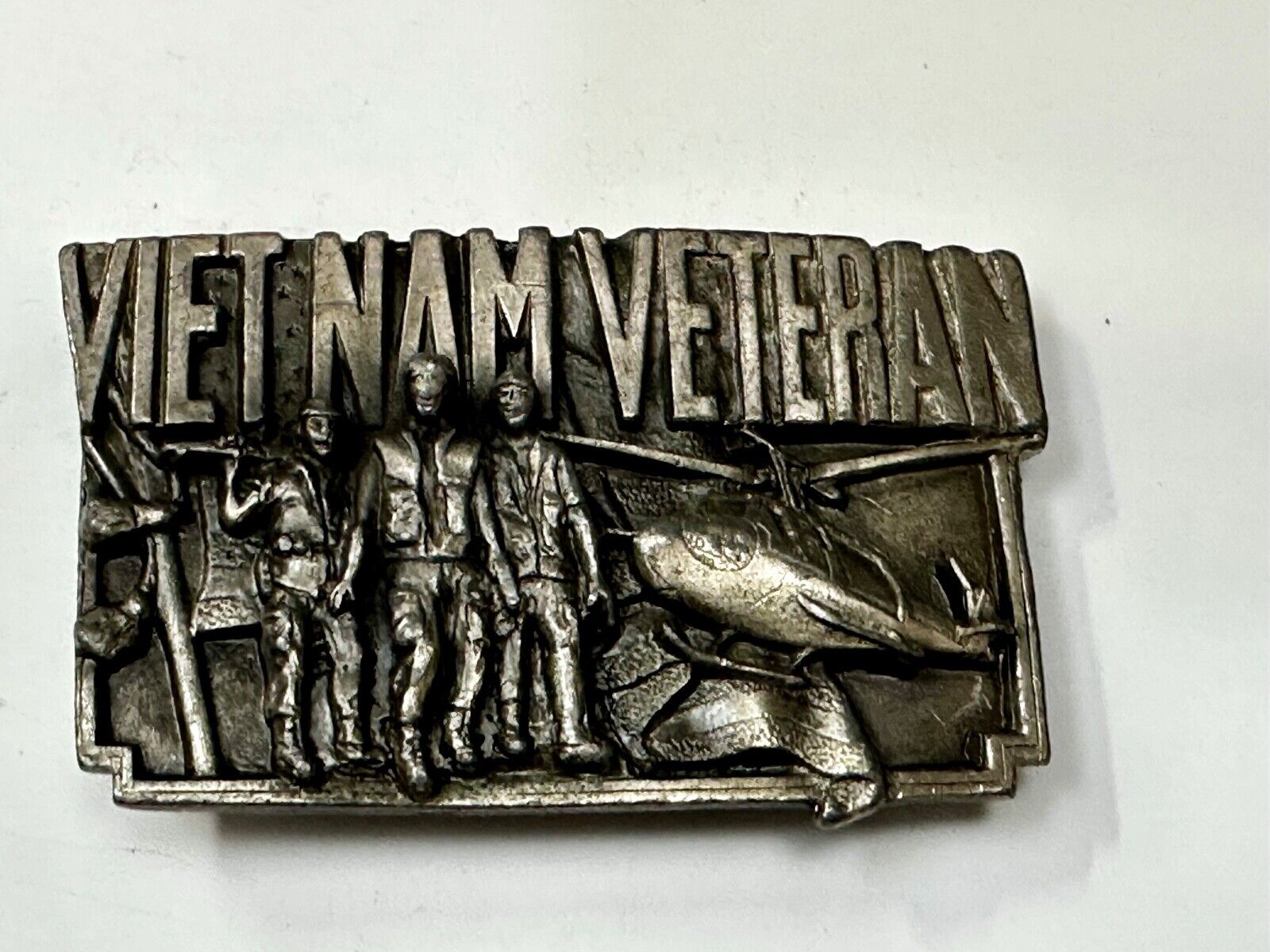Vietnam Veteran Vintage 1983 Bergamot Belt Buckle