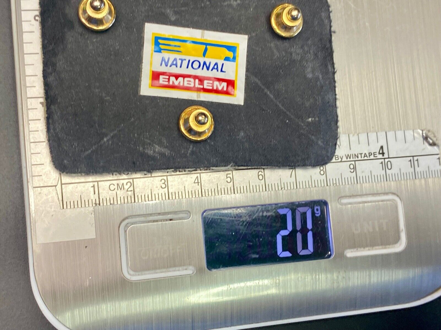 Vintage Greyhound Bus Transportation Co National Emblem Plaque, Auto Plate 