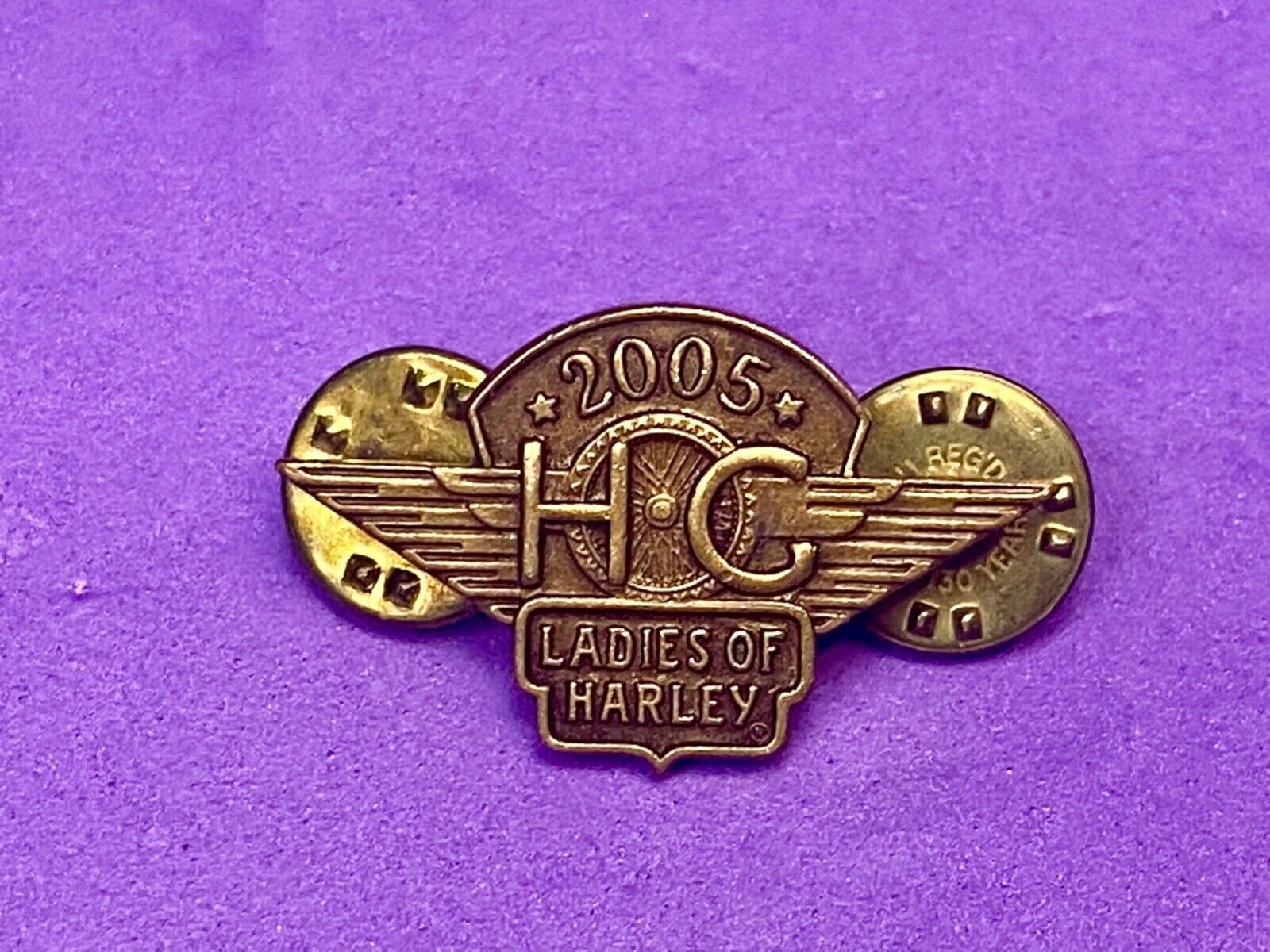 2005 Ladies HOG Harley Davidson Owners Group Motorcycles Pin
