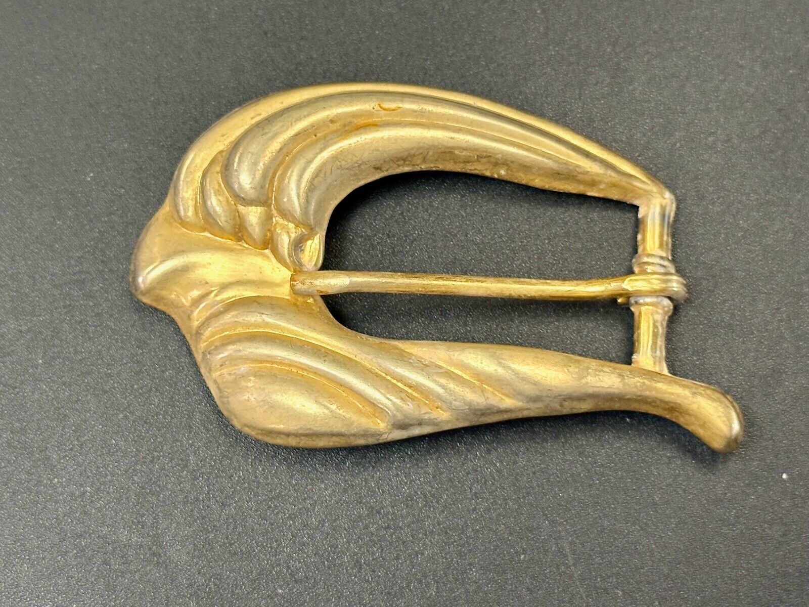 Victorian vibe - vintage gold tone replacement belt buckle