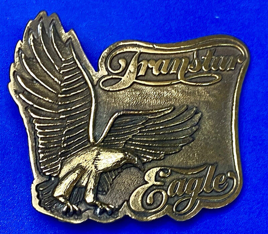 Vintage IH International Harvester Belt Buckle 4070 Transtar scout Binder Eagle