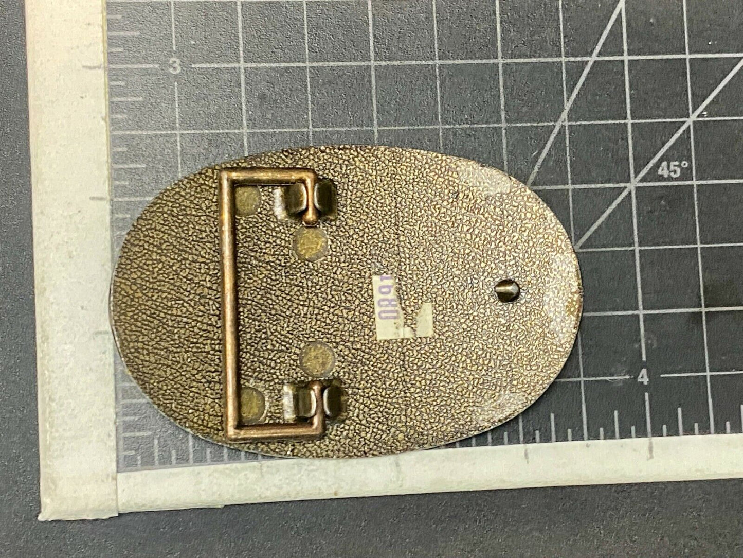 Patriotic USA  Picture Belt Buckle -  Band Marching Into Battle!