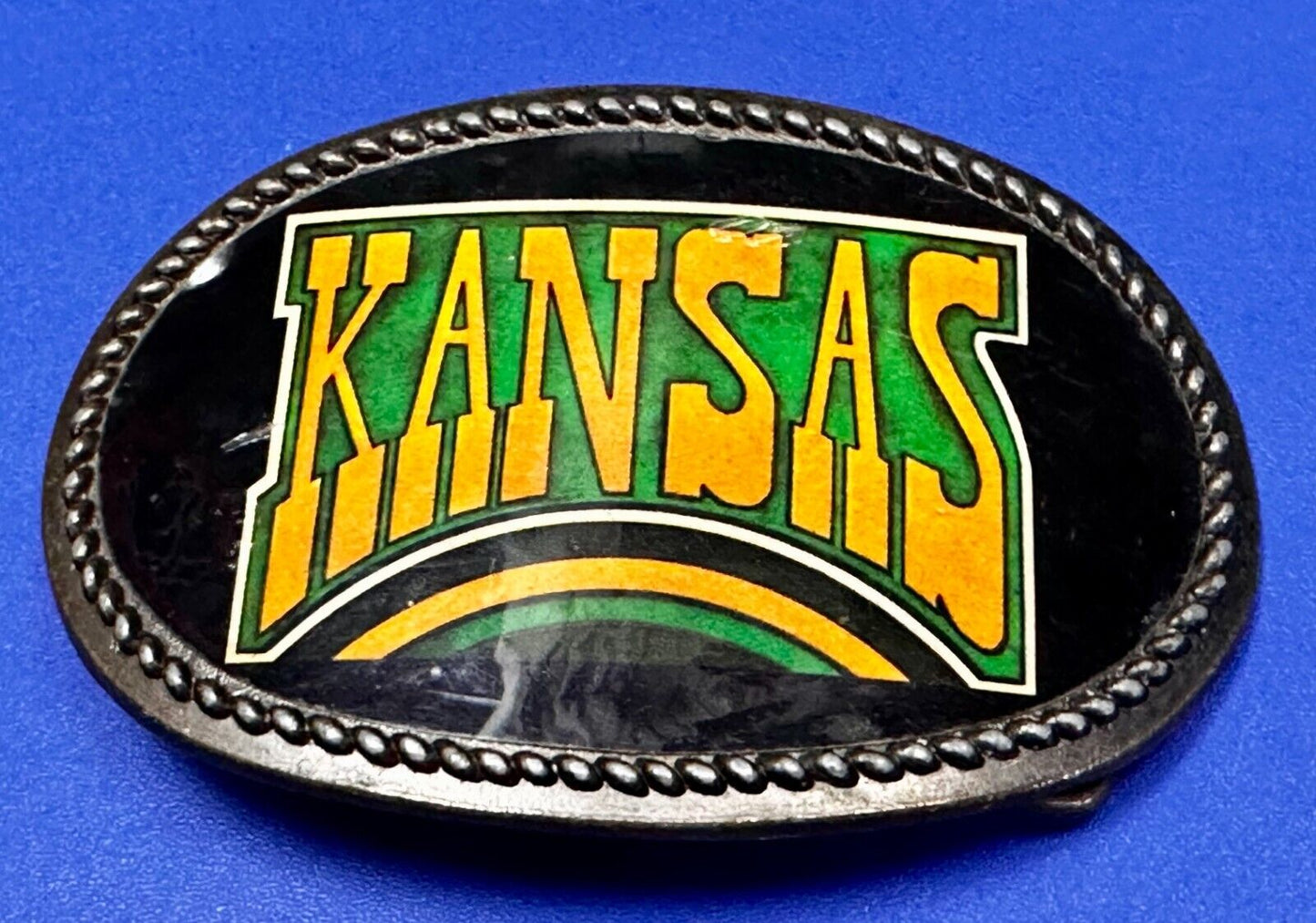 KANSAS Band Iconic Rock Music Themed Collectors Belt Buckle by Midwestern