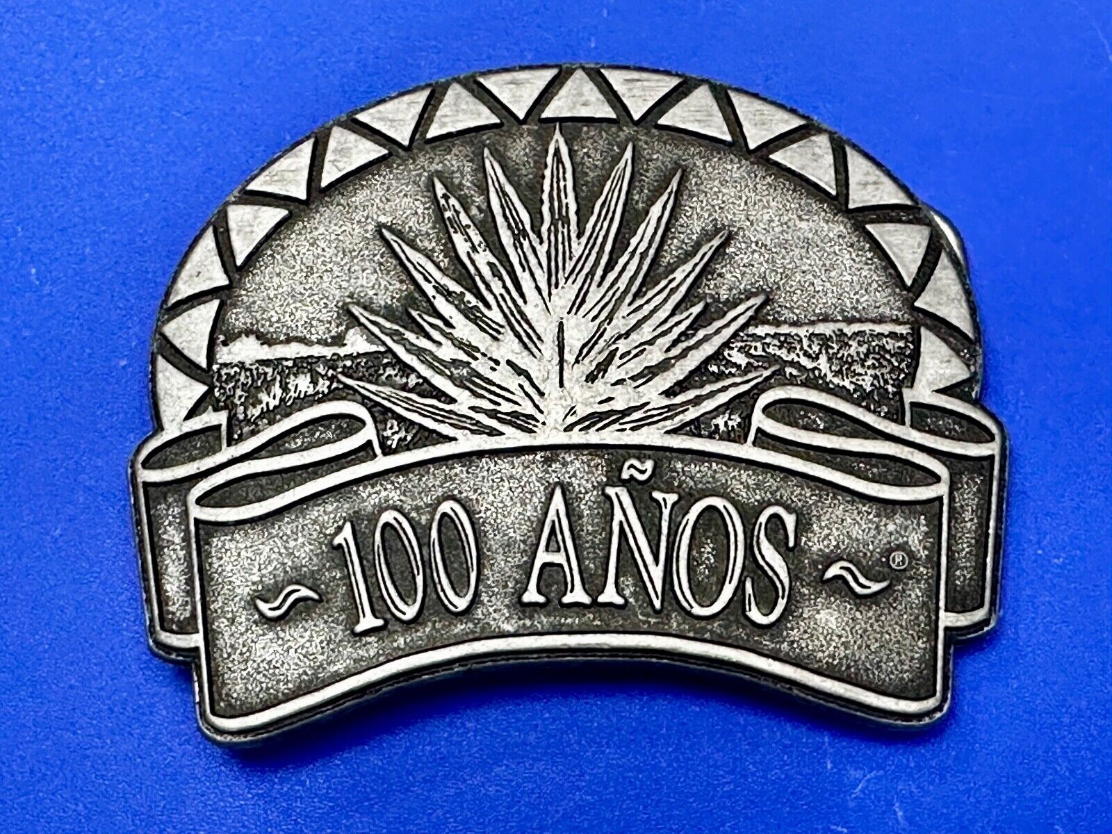 100 Anos Tequila Booze Advertisement Hundred Years Belt Buckle