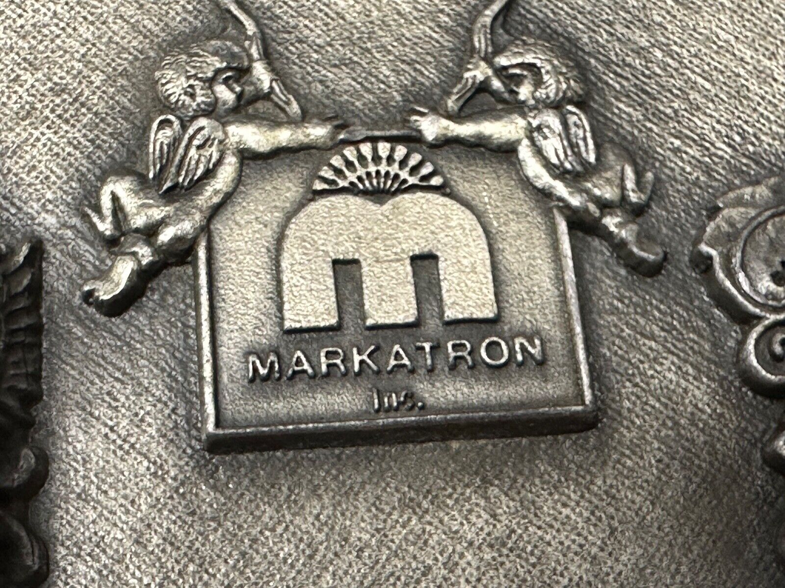 Vintage 1980 Coke a cola Belt Buckle Markatron Inc