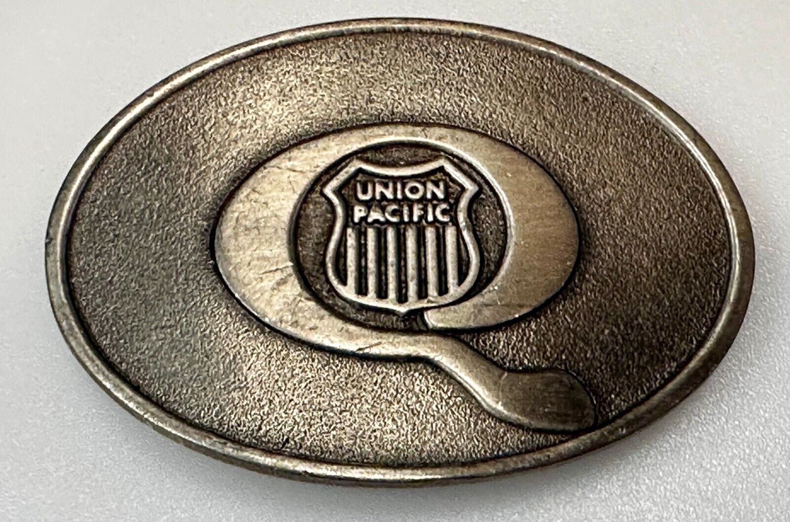 UNION PACIFIC Trains Railroad Transportation Company Train Collector Belt Buckle