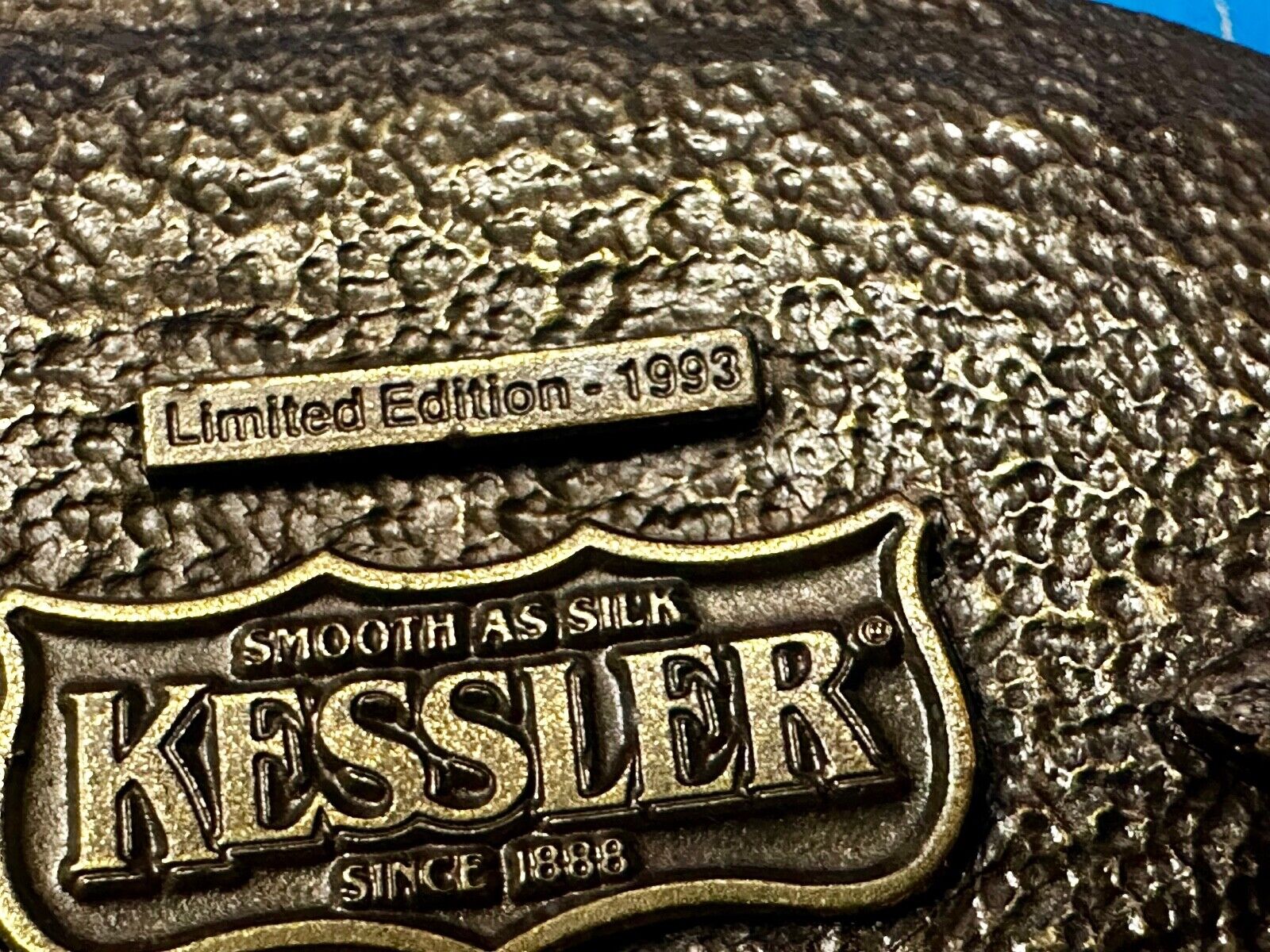 The Spirit of Wisconsin - KESSLER  American Whiskey Belt Buckle Smooth As Silk