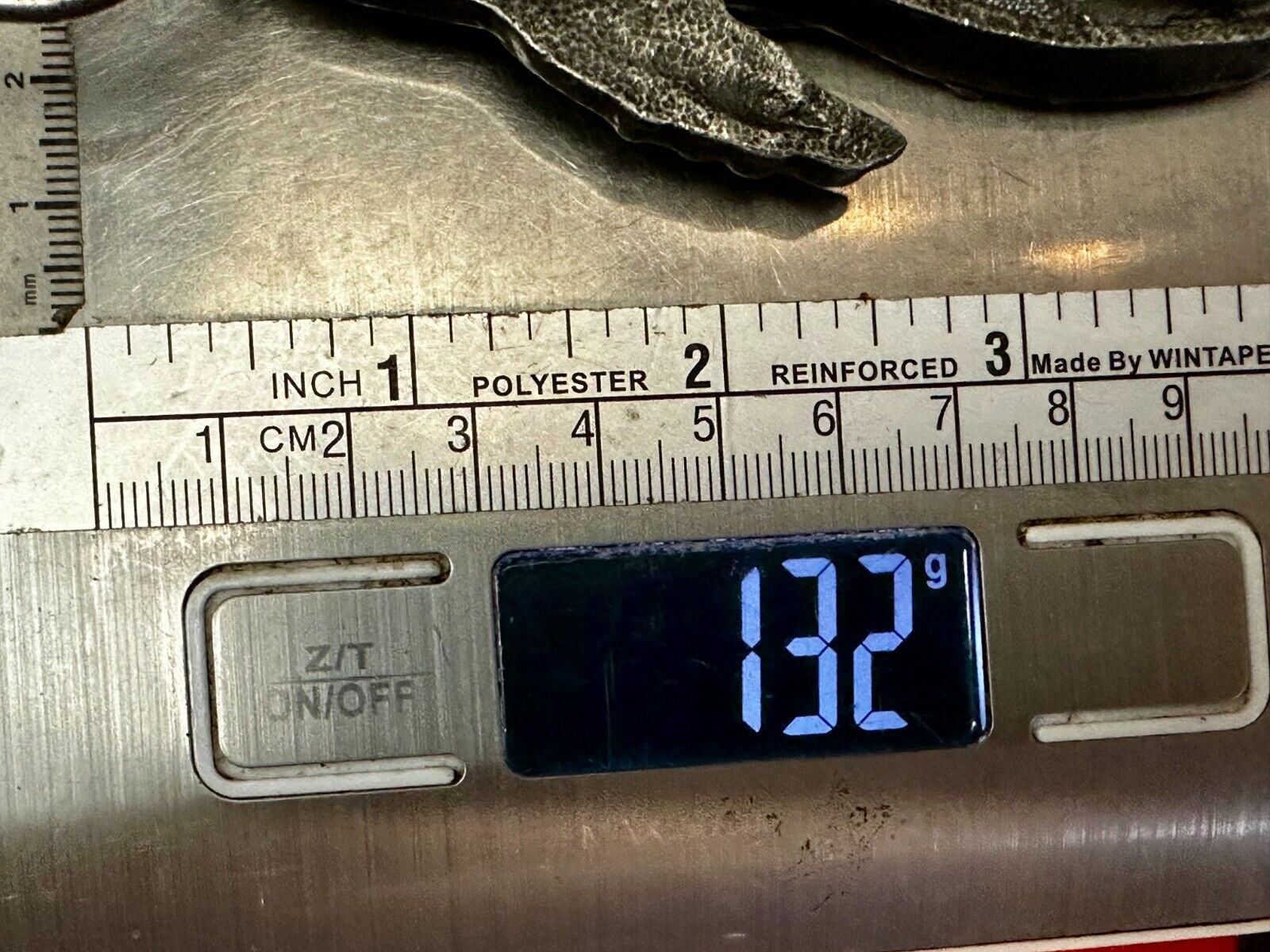 Vinegaroon Foundries Blue Whale Large Figural Pewter Late 70'S Belt Buckle