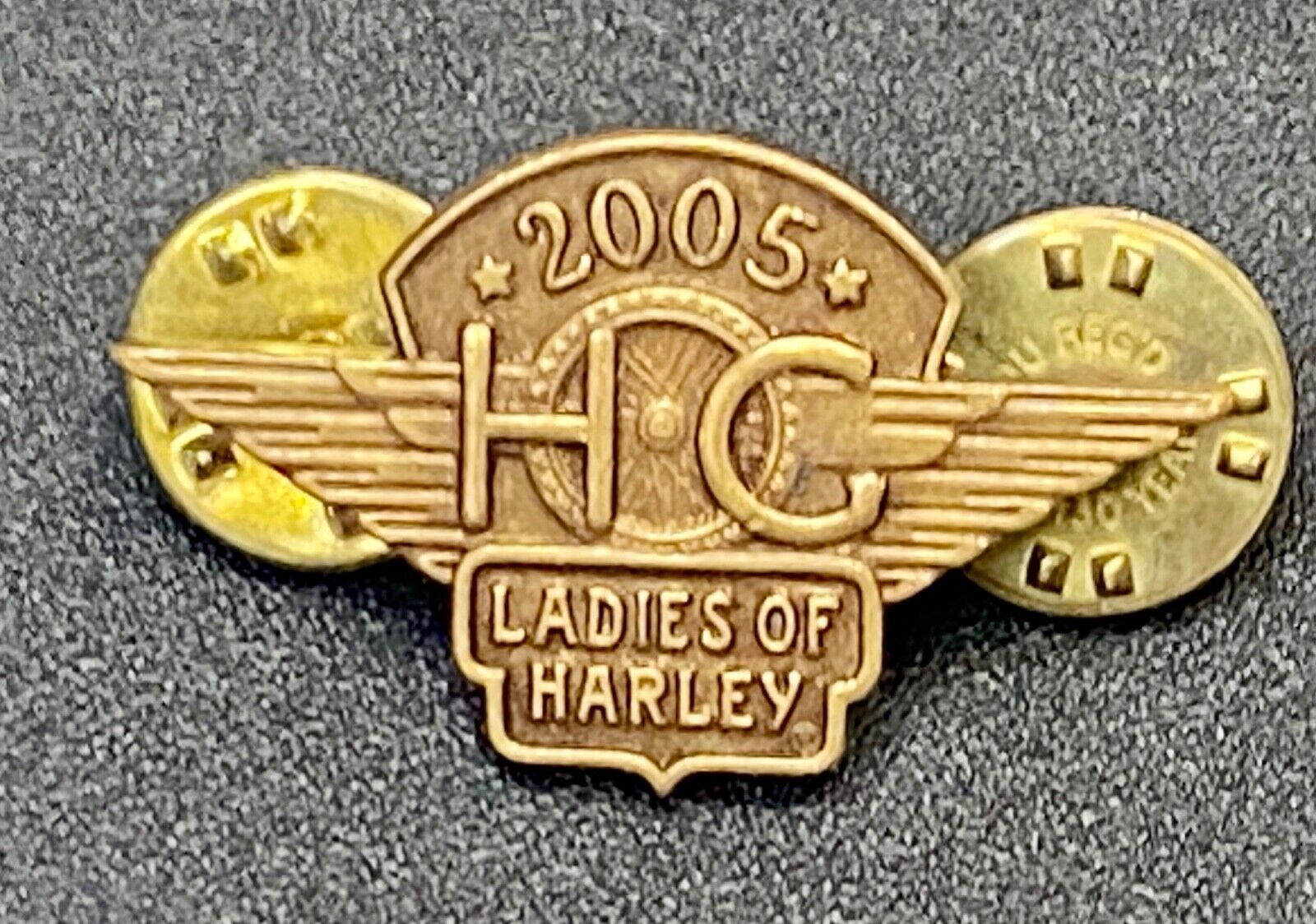 2005 Ladies HOG Harley Davidson Owners Group Motorcycles Pin
