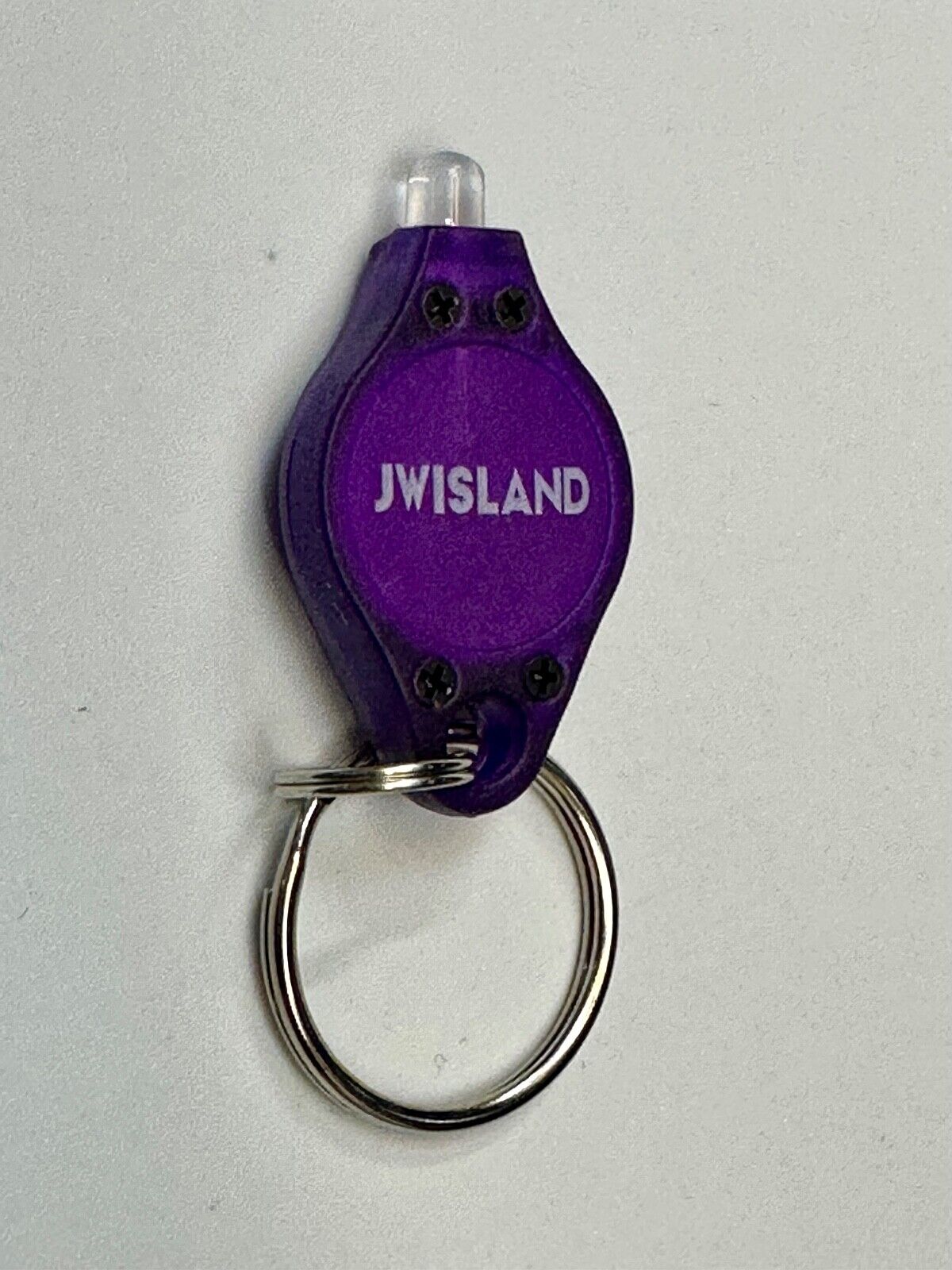 UV Mini LED Keychain Flashlight Black Light UV Lights Key Ring JWISLAND