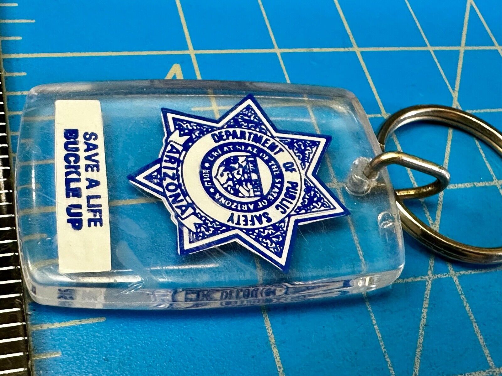 Arizona DARE and Public Safety Observe Speed Limits 2 Lot State Keychains Fobs
