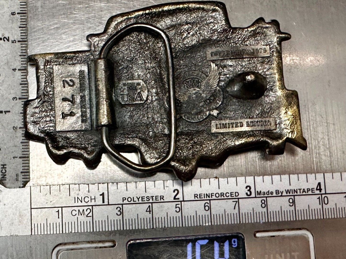 Train Caboose RailRoad Vintage 1979 - The Great American Belt Buckle Co