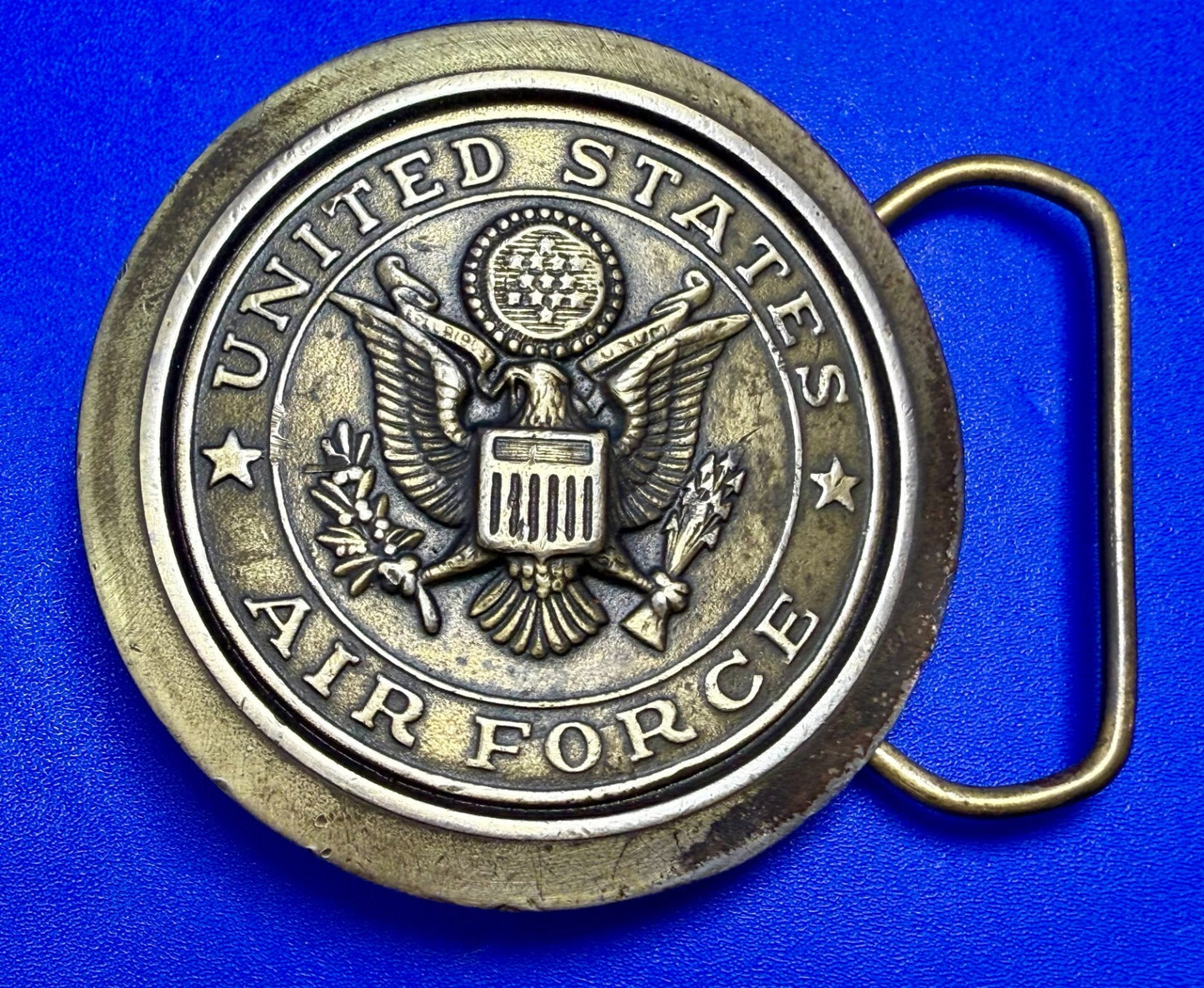 United States Air Force Vintage 1977 Limited Edition Great American Belt Buckle