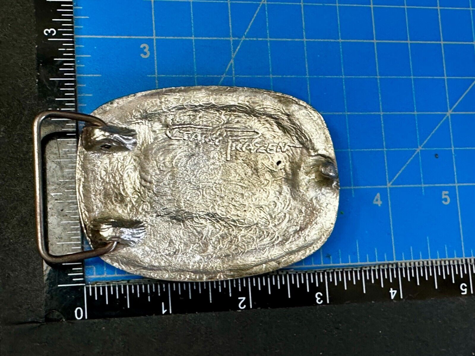 Andalex Resources Inc Safety Wise Night Owl Vintage Gary Prazen Belt Buckle