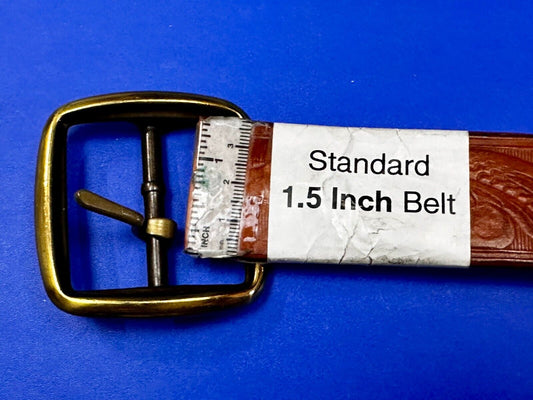 Uniform Style Vintage Center Bar Replacement Belt Buckle